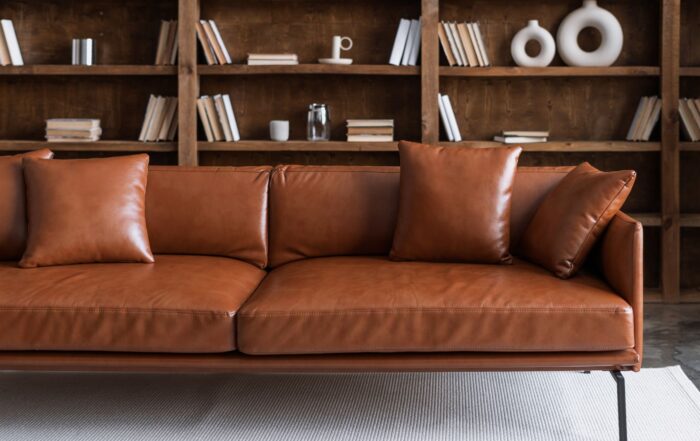 picture of a leather couch