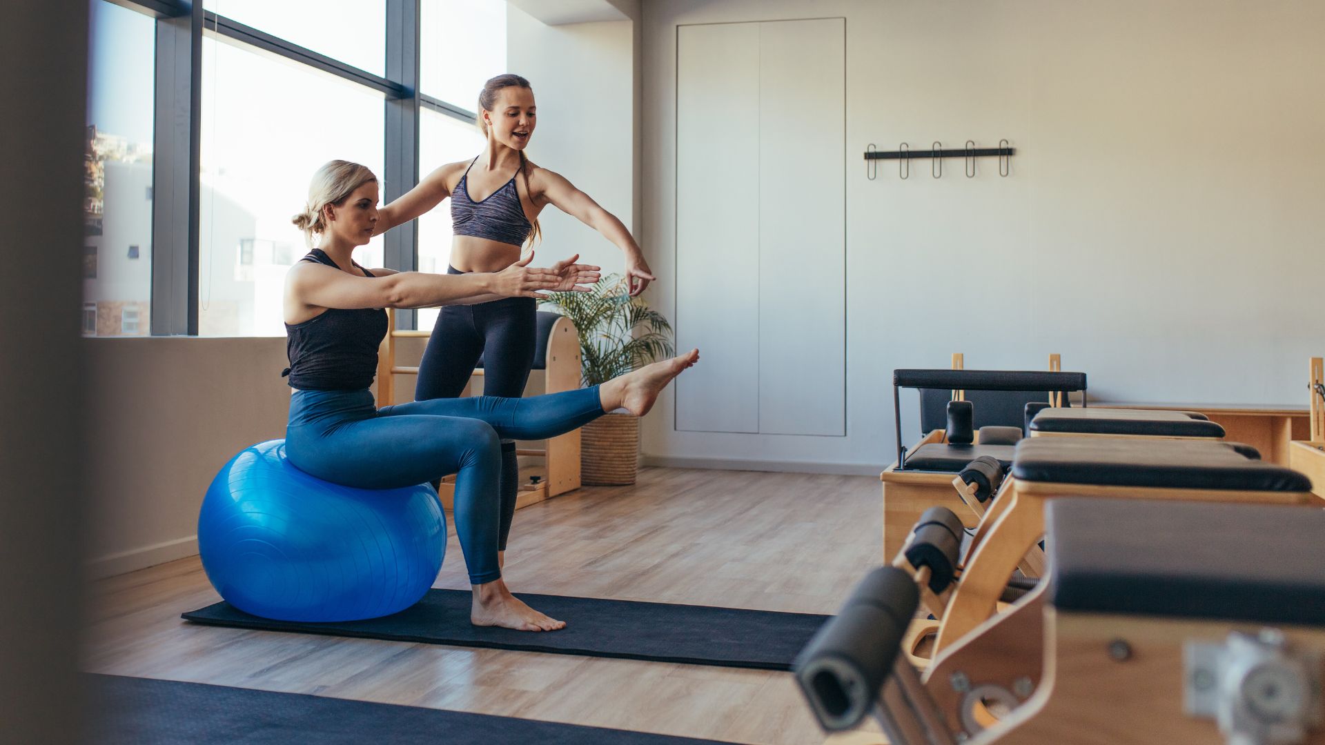 picture of people doing pilates